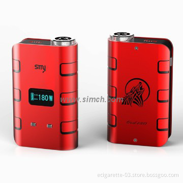 ohm reader e cig mod full mech mod vv/vw GOD 180 mod 5-180 w
